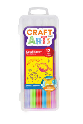 C&A - Renkli Keçeli Kalem 12 Li Kutulu