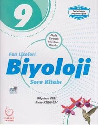 9. Sınıf Fen Liseleri Biyoloji Soru Kitabı Banu Karaağaç , Bilgehan Peri Palme Yayıncılık 9786052820537