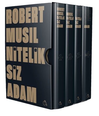 Niteliksiz Adam Seti-4 Kitap Takım Kutulu Robert Musil Aylak Adam