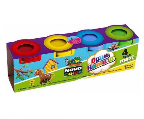 Nova Color 4 Lü Maxi Oyun Hamuru