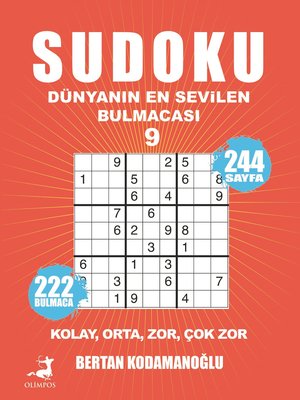 Sudoku 9-Dünyanın En Sevilen Bulmacası Olimpos Yayınları 9786057906151