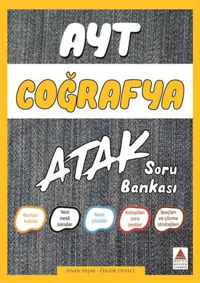 AYT Coğrafya Soru Bankası Atak Delta Kültür 9786057698018