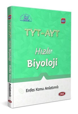 TYT AYT Hızlı Biyoloji Enfes Konu Anlatımlı Data Yayınları 9786057701183