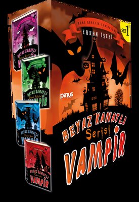 Beyaz Kanatlı Vampir Set 1-4 Kitap Takım