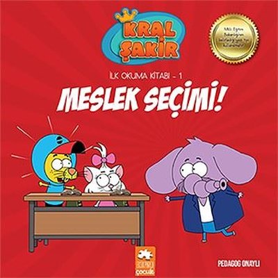 Kral Şakir Meslek Seçimi-İlk Okuma Kitabı 1 Varol Yaşaroğlu Eksik Parç