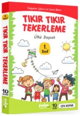 1. Sınıf Tıkır Tıkır Tekerleme Seti 10 Kitap Takım Pinokyo 9786056964671