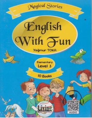 English With Fun Level 3 Seti 10 Kitap Takım Living English Dictionary