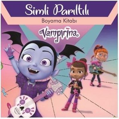 Disney Vampirina - Simli Parıltılı Boyama Kitabı Doğan ve Egmont Yayın