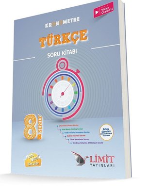8.Sınıf Kronometre Türkçe Soru Kitabı