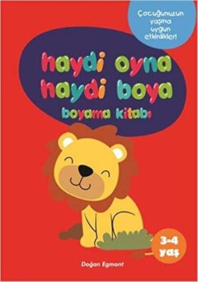 Haydi Oyna Haydi Boya 3-4 Yaş Boyama 1