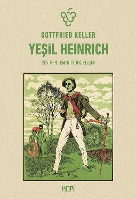 Yeşil Heinrich Seti - 2 Kitap Takım Gottfried Keller Kor Kitap 9786052