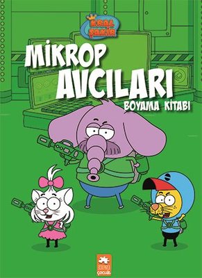 Kral Şakir-Mikrop Avcıları - Boyama Kitabı Eksik Parça 9786257371186
