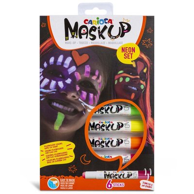 Carioca Neon 6 Renk Mask Up Yüz Boyası 8003511431563