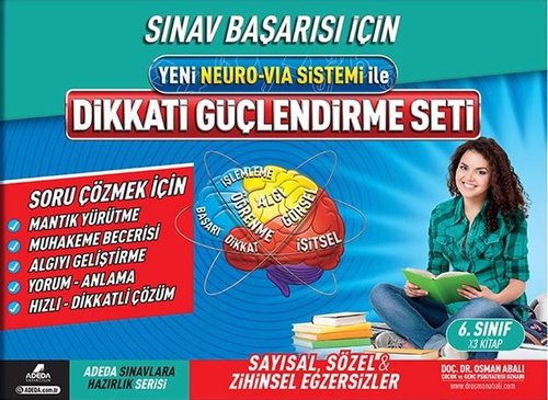 Yeni Neuro-Via Sistemi İle Dikkati Güçlendirme Seti 6.Sınıf 12 Yaş Ade