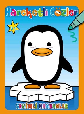 Hareketli Gözler - Sevimli Hayvanlar 0-6 Yaş Yayınları 9786053034551