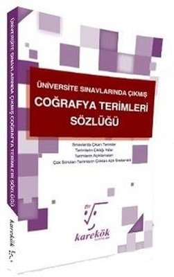 Coğrafya Terimleri Sözlüğü