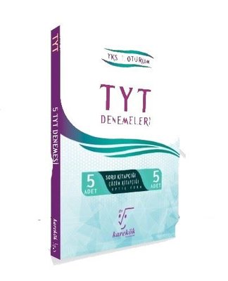 TYT 5 Li Deneme Seti 1.Oturum Yeni Karekök Eğitim Yayın 9786257154918