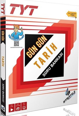 TYT Gün Gün Tarih Soru Bankası Strateji Yayınları 9786257222174