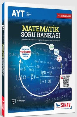 AYT Matematik Soru Bankası Sınav Dergisi Yayınları 9786051239361