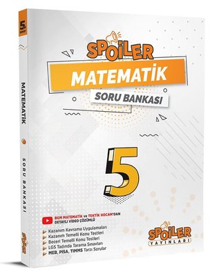 5. Sınıf Matematik Spoiler Soru Bankası Spoiler Yayınları