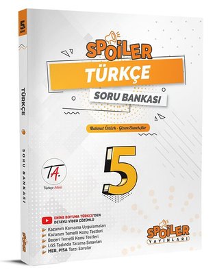 5. Sınıf Türkçe Spoiler Soru Bankası Spoiler Yayınları