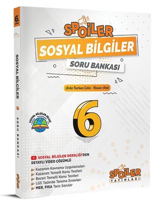 6. Sınıf Sosyal Bilgiler Spoiler Soru Bankası Spoiler Yayınları