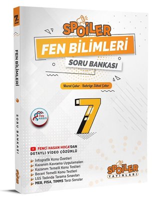 7. Sınıf Fen Bilimleri Spoiler Soru Bankası Spoiler Yayınları