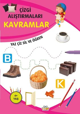 Kavramlar - Çizgi Alıştırmaları 4+ 0-6 Yaş Yayınları 9786053034339