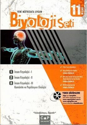 11. Sınıf Anadolu Lisesi Biyoloji Seti Çap Yayınları 9786052273708