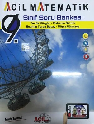 9. Sınıf Acil Matematik Soru Bankası Acil Yayınları 9786257134002