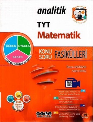 TYT Matematik Analitik Konu Soru Fasikülleri Merkez Yayınları 97860579