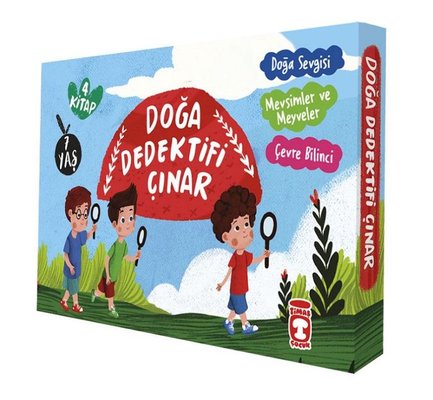 Doğa Dedektifi Çınar Seti - 4 Kitap Takım Zehra Nur Canpolat Timaş Çocuk 9786050842951