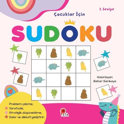 Çocuklar İçin Sudoku - 1.Seviye Peta 9786257232111