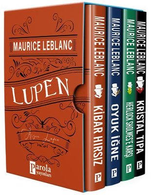 Arsen Lupen Seti - 4 Kitap Takım - Kutulu Maurice Leblanc Parola Yayın