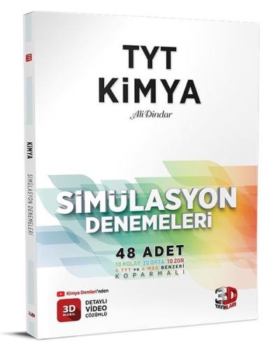 TYT 3D Simulasyon Kimya Denemeleri 3D Yayınları 9786051949826