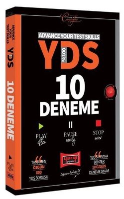 Advance Your Test Skills 100 YDS 10 Deneme Yargı Yayınları 97862544292