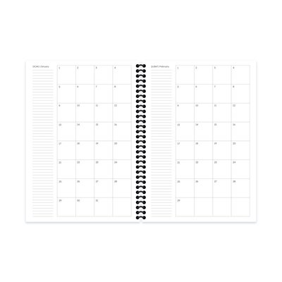 Hisli Şeyler 100 Yaprak Kareli Defter - Ben Sana Dönücem