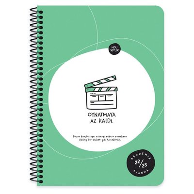 Hisli Şeyler Oynatmaya Az Kaldı Spiralli Akademik Ajanda Hisli Şeyler