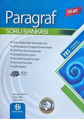 TYT AYT Paragraf Soru Bankası Serbay Yiğit, Mehmet Durmaz Bilgi Sarmal