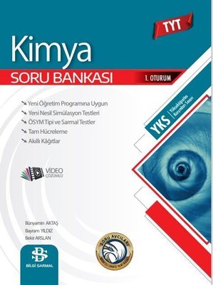TYT Kimya Soru Bankası Bilgi Sarmal Yayınları 9786258070262