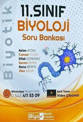11. Sınıf Biyoloji Soru Bankası Biyotik Yayınları 9786057361912