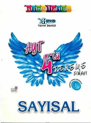 AYT Sayısal Pro Deneme 4'lü Yayın Denizi Yayınları 9786051974170