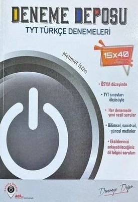 TYT Türkçe Denemeleri Deneme Deposu Acil Yayınları 9786057146809