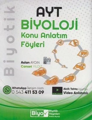 AYT Biyoloji Konu Anlatım Föyleri Biyotik Yayınları 9786050644876