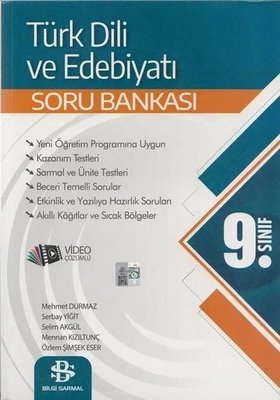 9.Sınıf Türk Dili ve Edebiyatı Soru Bankası Bilgi Sarmal Yayınları 978