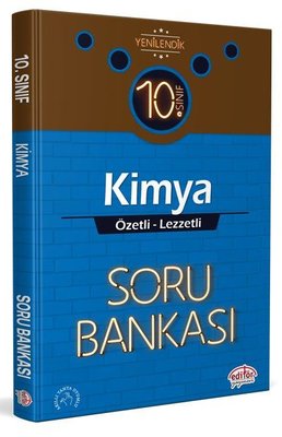 10.Sınıf Kimya Özetli Lezzetli Soru Bankası Editör 9786052803721