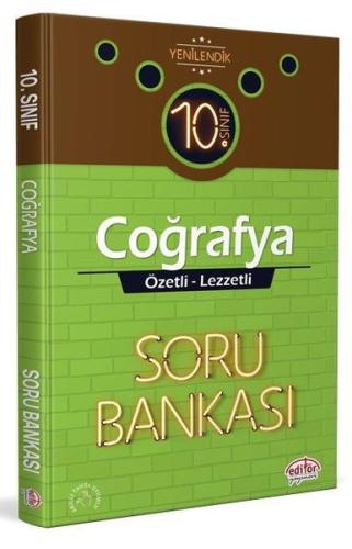 10.Sınıf Coğrafya Özetli Lezzetli Soru Bankası Editör 9786052803745