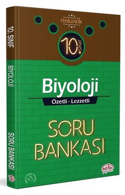 10.Sınıf Biyoloji Özetli Lezzetli Soru Bankası Editör 9786052803752