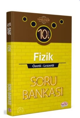 10.Sınıf Fizik Özetli Lezzetli Soru Bankası Editör 9786052803738