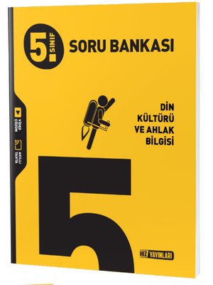 5.Sınıf Din Kültürü ve Ahlak Bilgisi Soru Bankası Hız Yayınları 978625